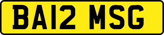 BA12MSG