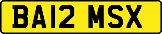 BA12MSX