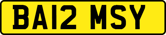 BA12MSY