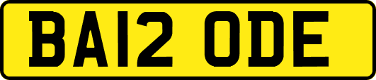 BA12ODE
