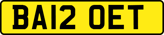 BA12OET
