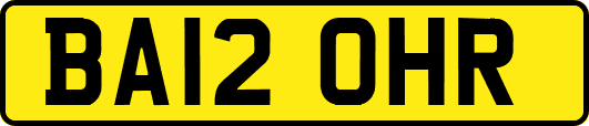BA12OHR