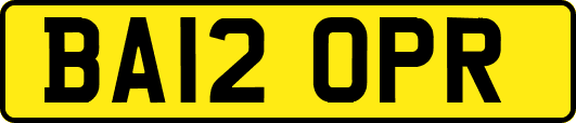 BA12OPR