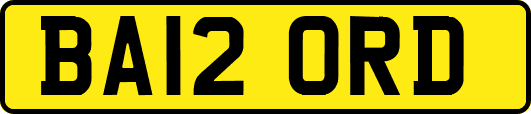 BA12ORD