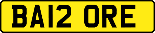 BA12ORE