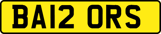 BA12ORS