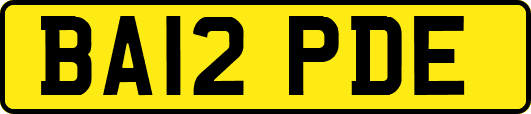 BA12PDE