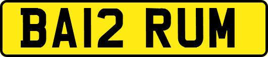 BA12RUM