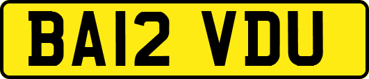 BA12VDU