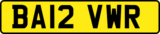 BA12VWR