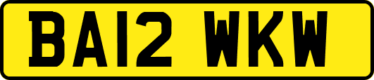 BA12WKW