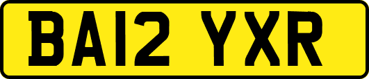 BA12YXR