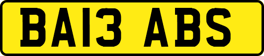 BA13ABS