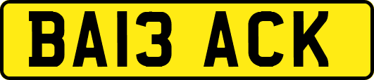 BA13ACK