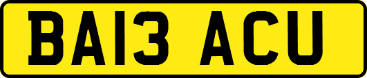 BA13ACU