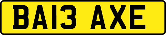 BA13AXE