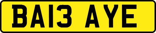 BA13AYE