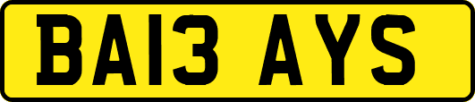 BA13AYS