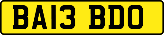 BA13BDO