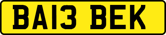 BA13BEK