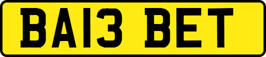 BA13BET