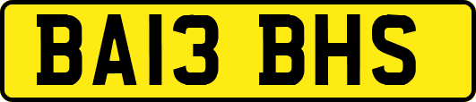 BA13BHS