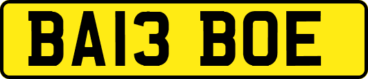 BA13BOE