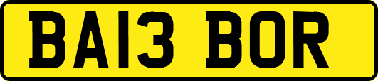 BA13BOR