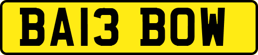 BA13BOW