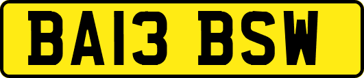 BA13BSW