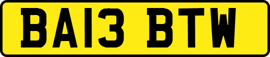 BA13BTW