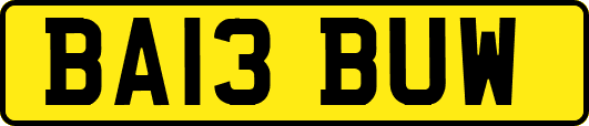 BA13BUW