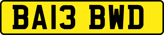 BA13BWD