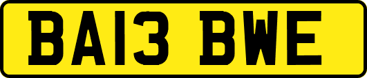 BA13BWE