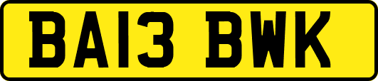 BA13BWK