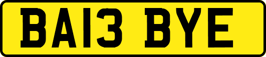 BA13BYE
