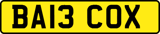 BA13COX