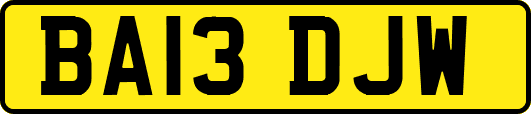 BA13DJW