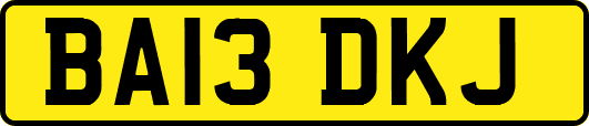 BA13DKJ