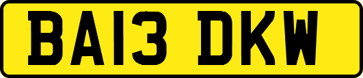 BA13DKW