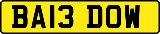 BA13DOW