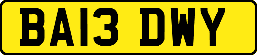 BA13DWY