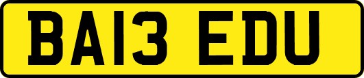 BA13EDU