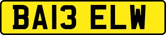 BA13ELW