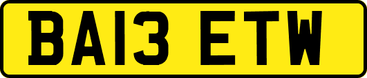 BA13ETW