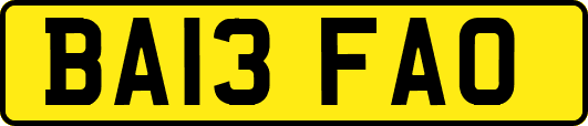 BA13FAO