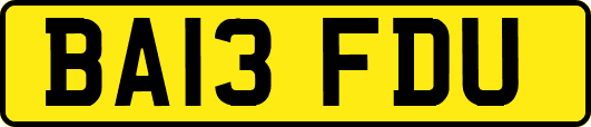 BA13FDU