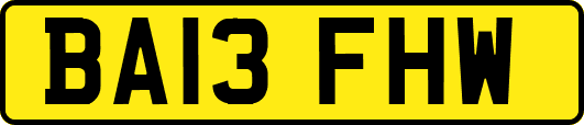 BA13FHW
