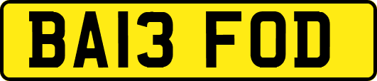 BA13FOD