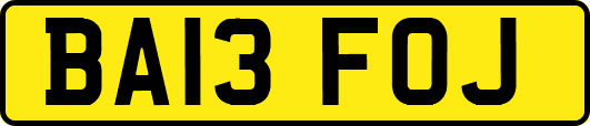BA13FOJ